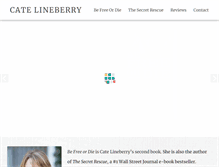 Tablet Screenshot of catelineberry.com